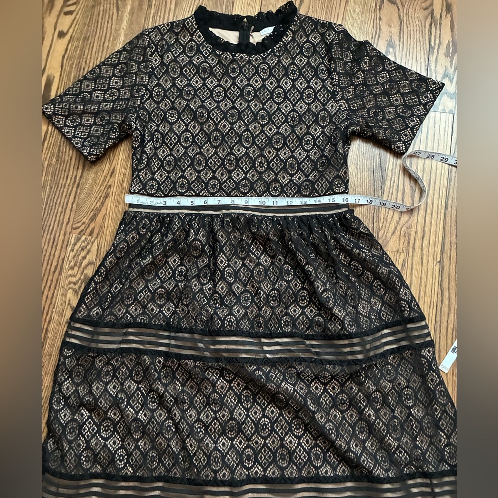 Baltic Born Windsor Lace Midi Dress, Black, Size XL - Picture 4 of 14